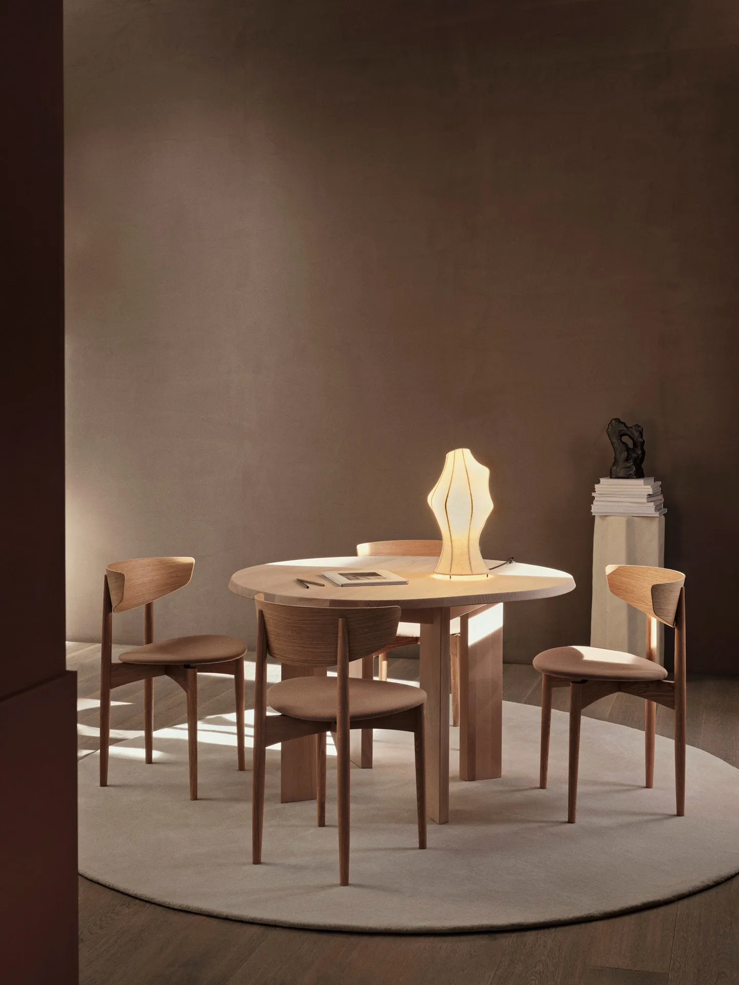 Dae tafellamp 42 cm, White Ferm Living