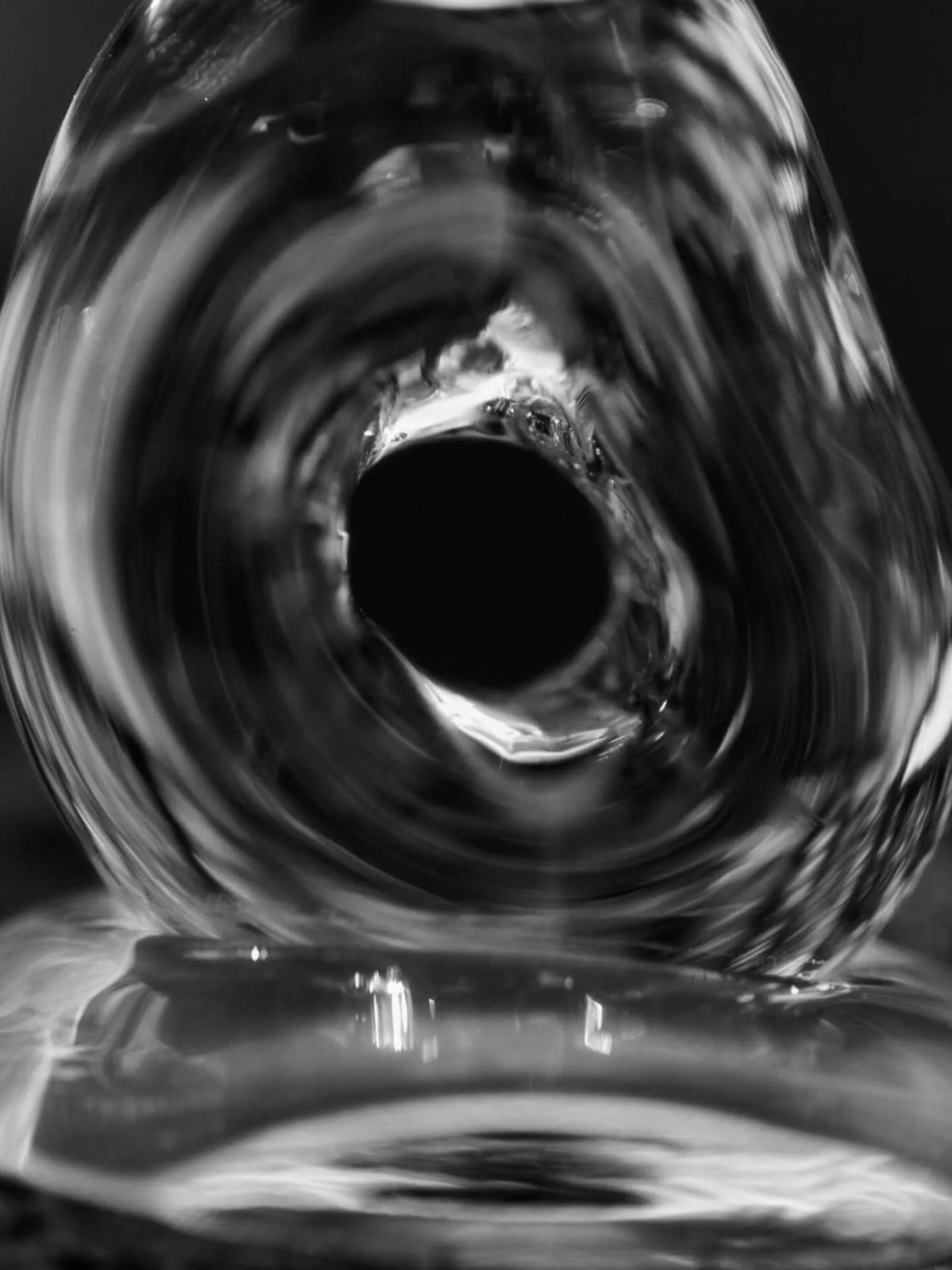 Damo glass centerpiece schaal Ø21 cm, Clear Ferm Living