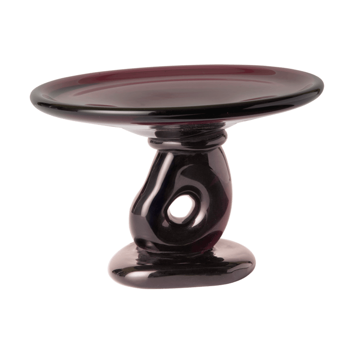 Damo glass centerpiece schaal Ø21 cm - Dark Grape - Ferm Living