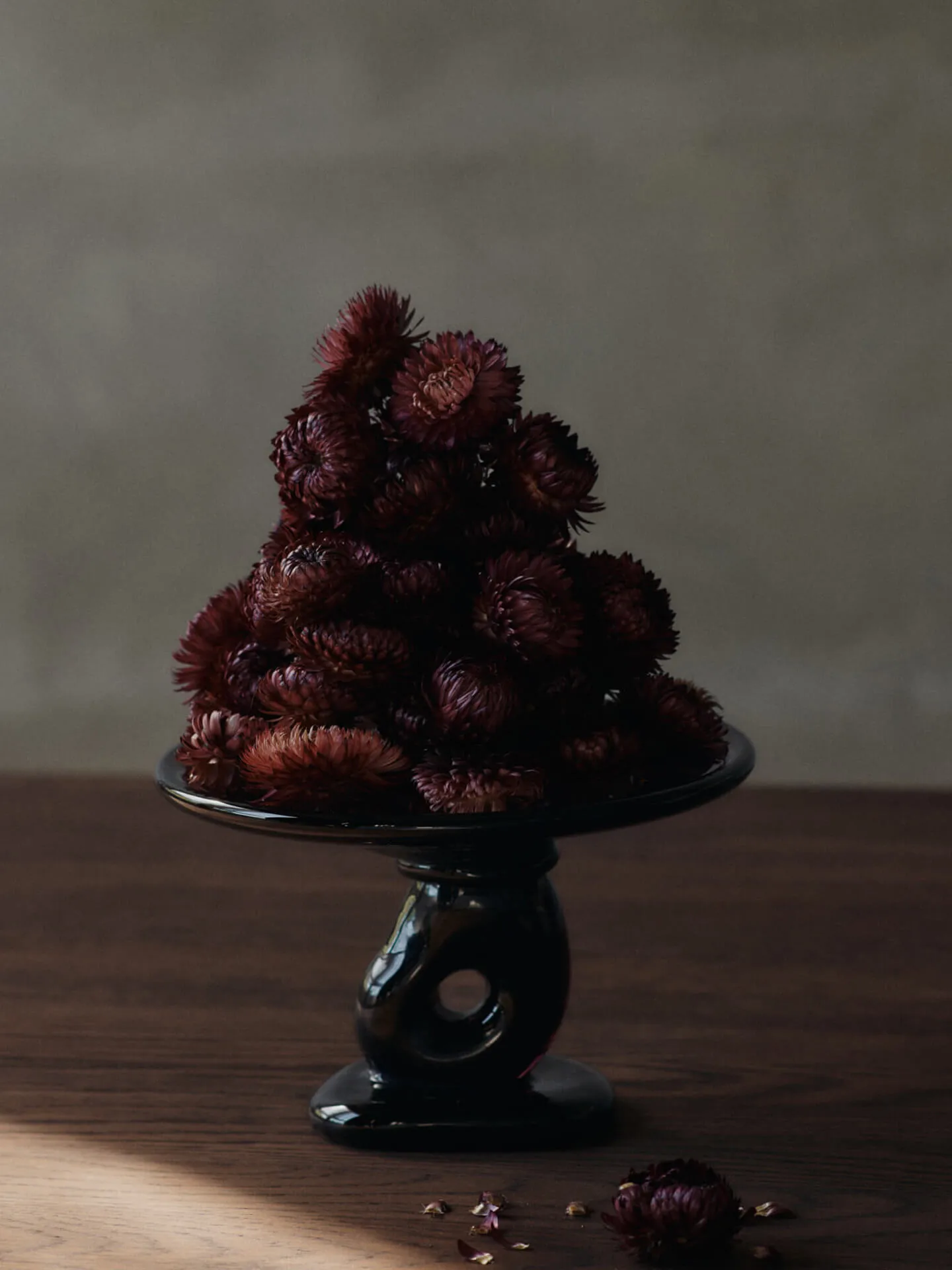 Damo glass centerpiece schaal Ø21 cm, Dark Grape Ferm Living