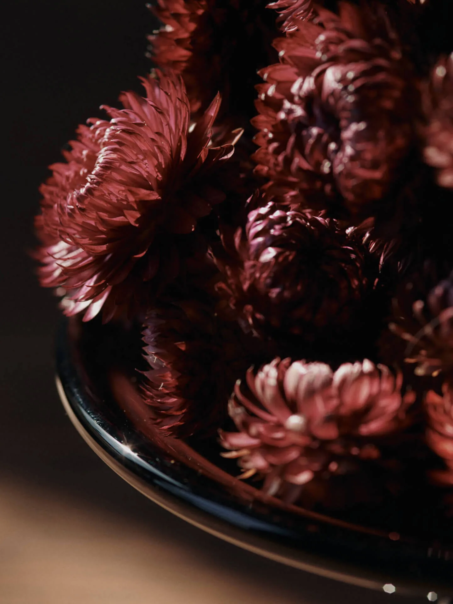 Damo glass centerpiece schaal Ø21 cm, Dark Grape Ferm Living