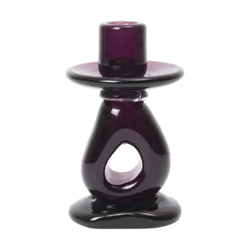 Damo kandelaar 16 cm - Dark grape - Ferm Living