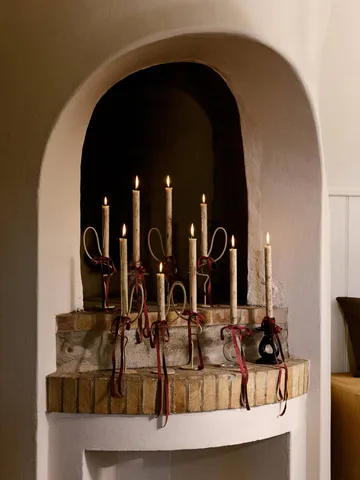 Damo kandelaar 16 cm - Helder - Ferm Living