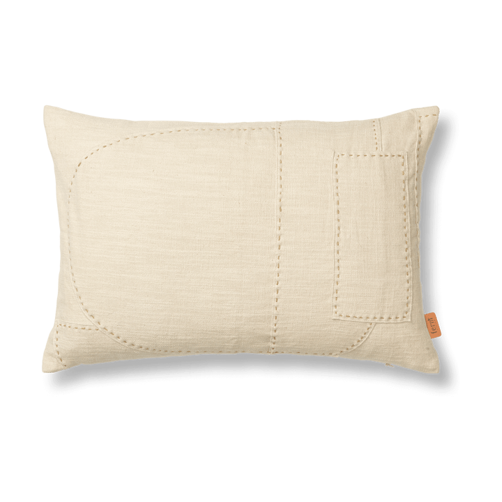 Darn kussenhoes 40x60 cm - Natuurlijk - Ferm Living