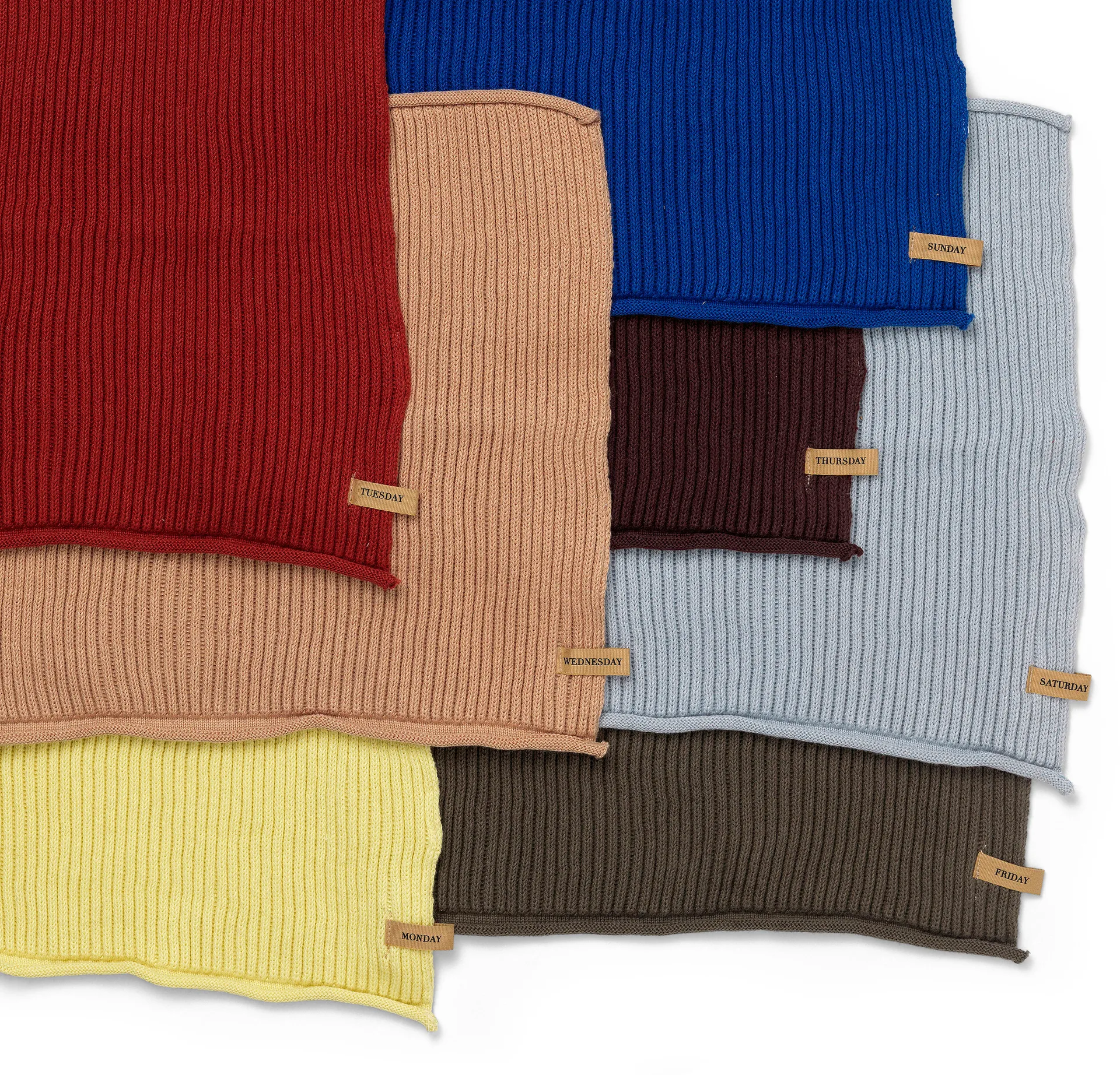 Day doek 7-pack 26x26 cm, Multi Ferm Living