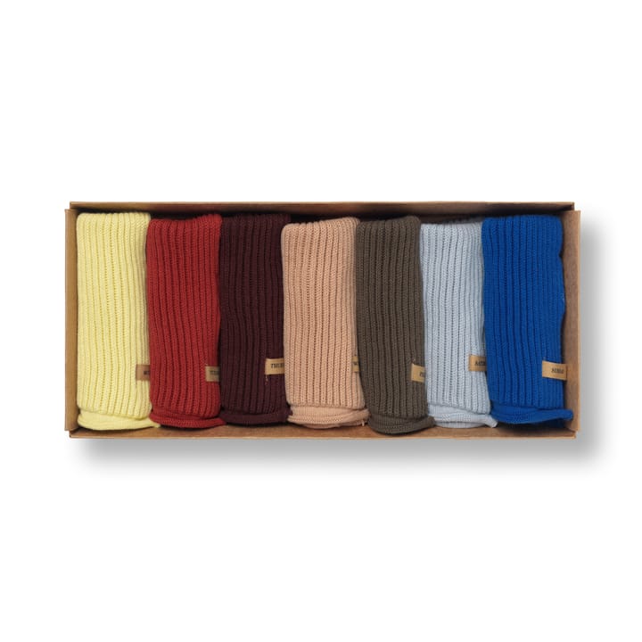 Day doekje 7-pack 26x26 cm - Multi - Ferm Living