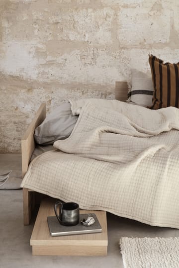 Daze sprei 240x250 cm - Beige - Ferm Living