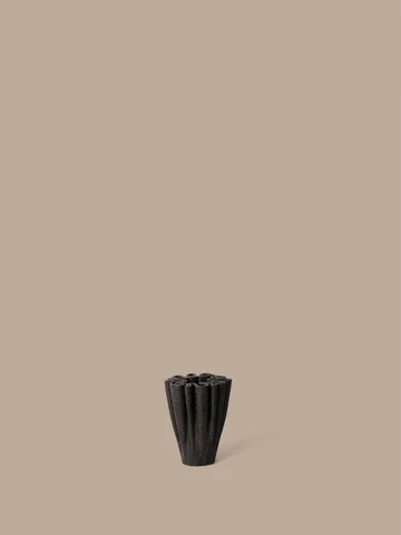 Dedali vaas 11 cm - Dark brown - Ferm Living