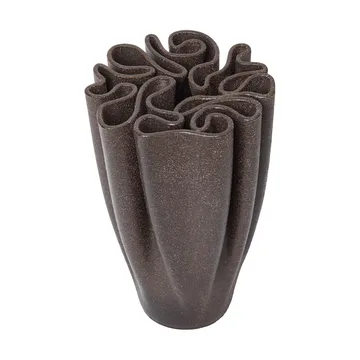 Dedali vaas 25 cm - Dark brown - Ferm Living