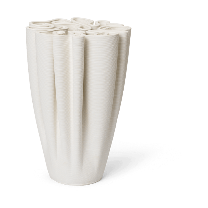 Dedali vaas 25 cm - Off-white - Ferm Living