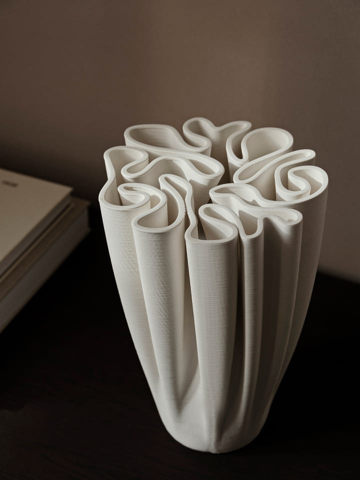 Dedali vaas 25 cm, Off-white Ferm Living