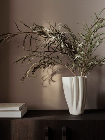 Dedali vaas 25 cm - Off-white - Ferm Living