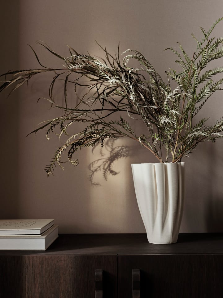 Dedali vaas 25 cm, Off-white Ferm Living