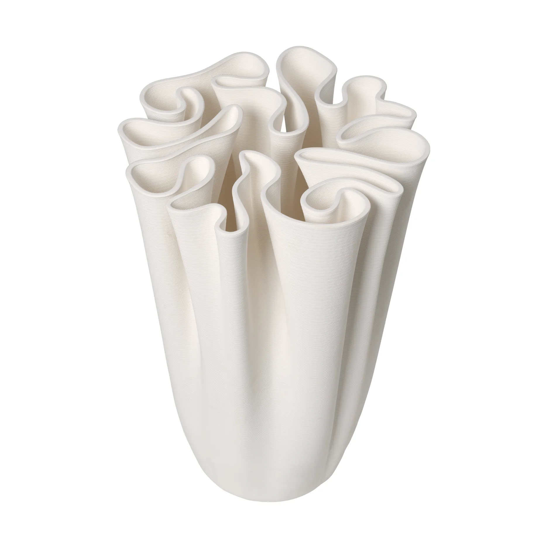 Dedali vloervaas, Off-white, 50 cm Ferm Living