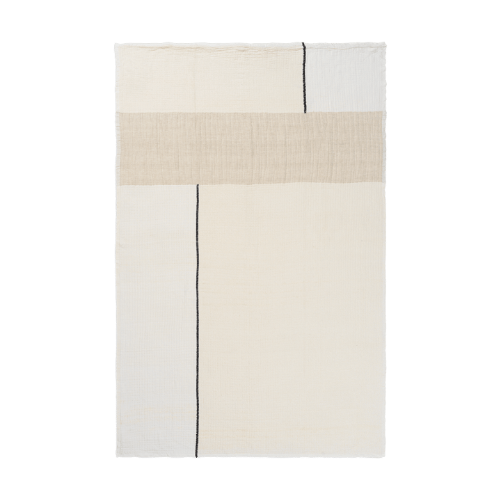 Dela deken 120x170 cm - Natural-Off-white - Ferm Living