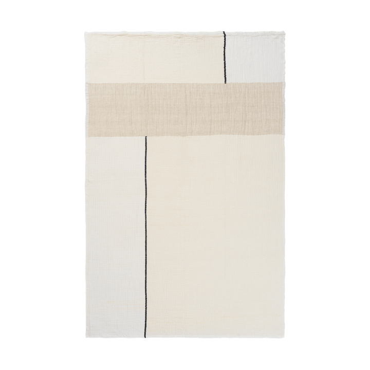 Dela deken 120x170 cm - Natural-Off-white - Ferm LIVING