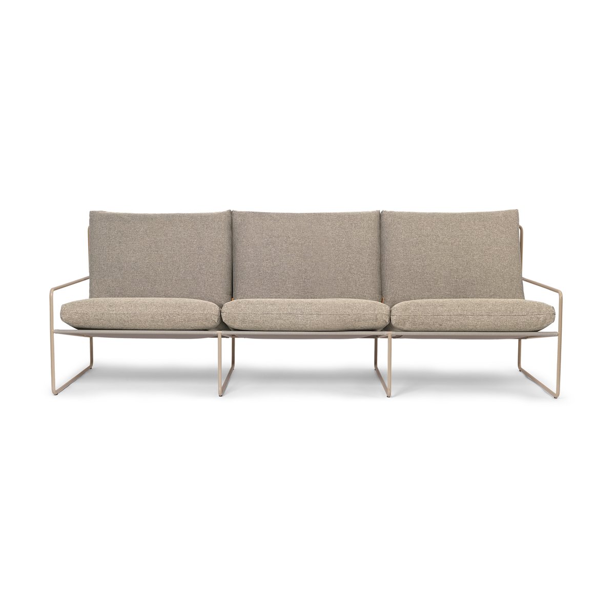 ferm LIVING Desert driezitsbank Cashmere-Dark sand