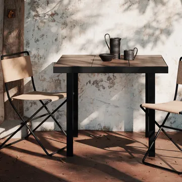 Desert eetstoel - Black-sand - Ferm Living