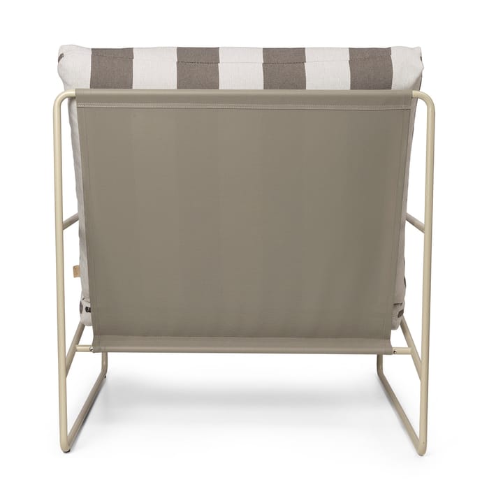Desert fauteuil, Cash stripe-chocolate Ferm Living