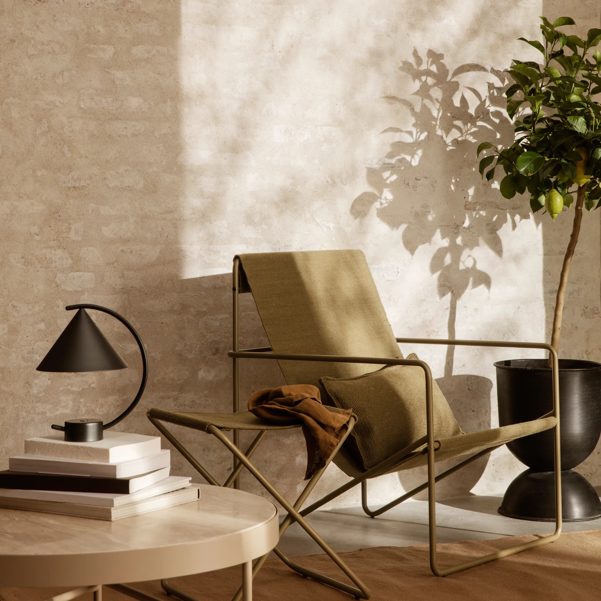 Desert kussen 28x53 cm, Olive Ferm Living