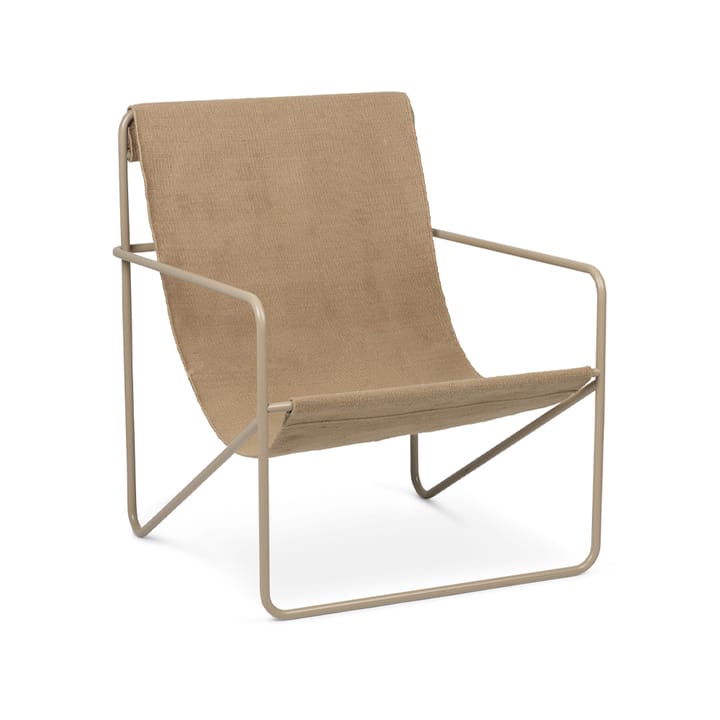 Desert loungefauteuil - sand, cashemere frame - Ferm Living