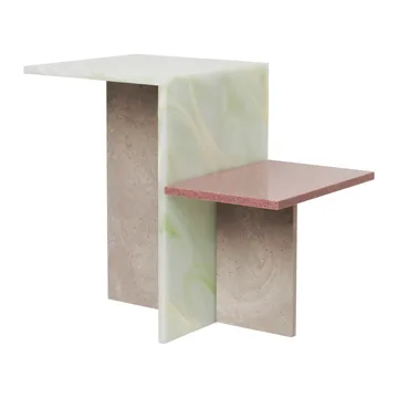Distinct bijzettafel 59,5x35x50 cm - Multi - Ferm Living