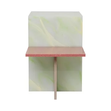 Distinct bijzettafel 59,5x35x50 cm - Multi - Ferm Living