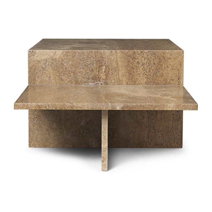 Distinct salontafel, Dark Brown Travertine Ferm Living