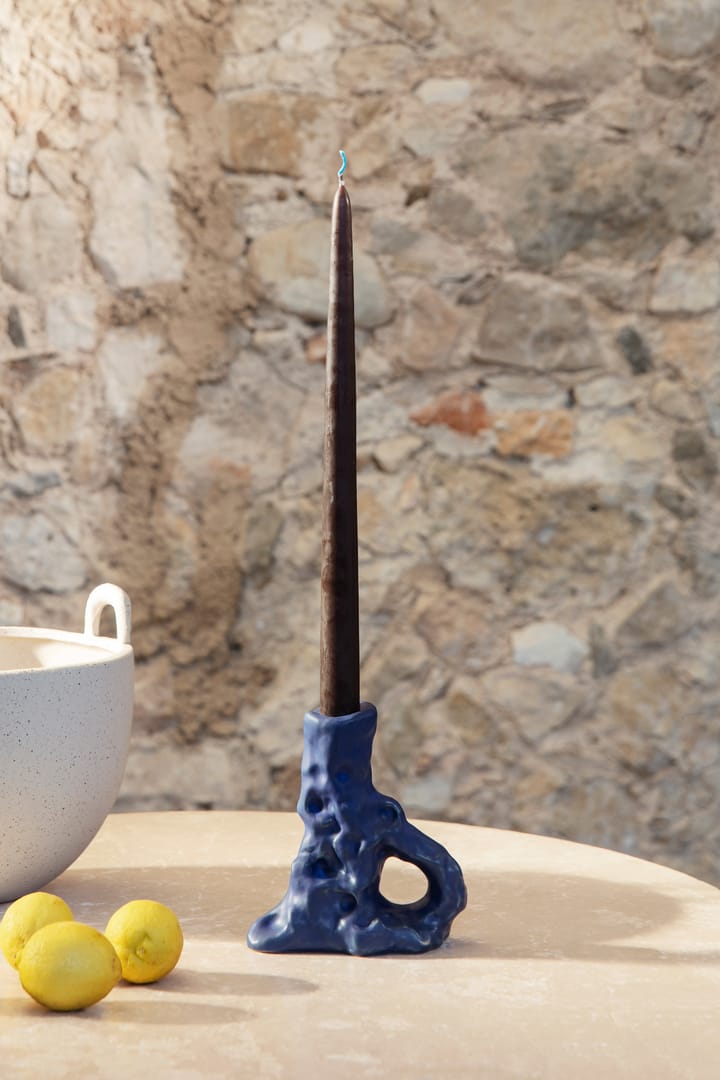 Dito kandelaar, Bright blue Ferm Living