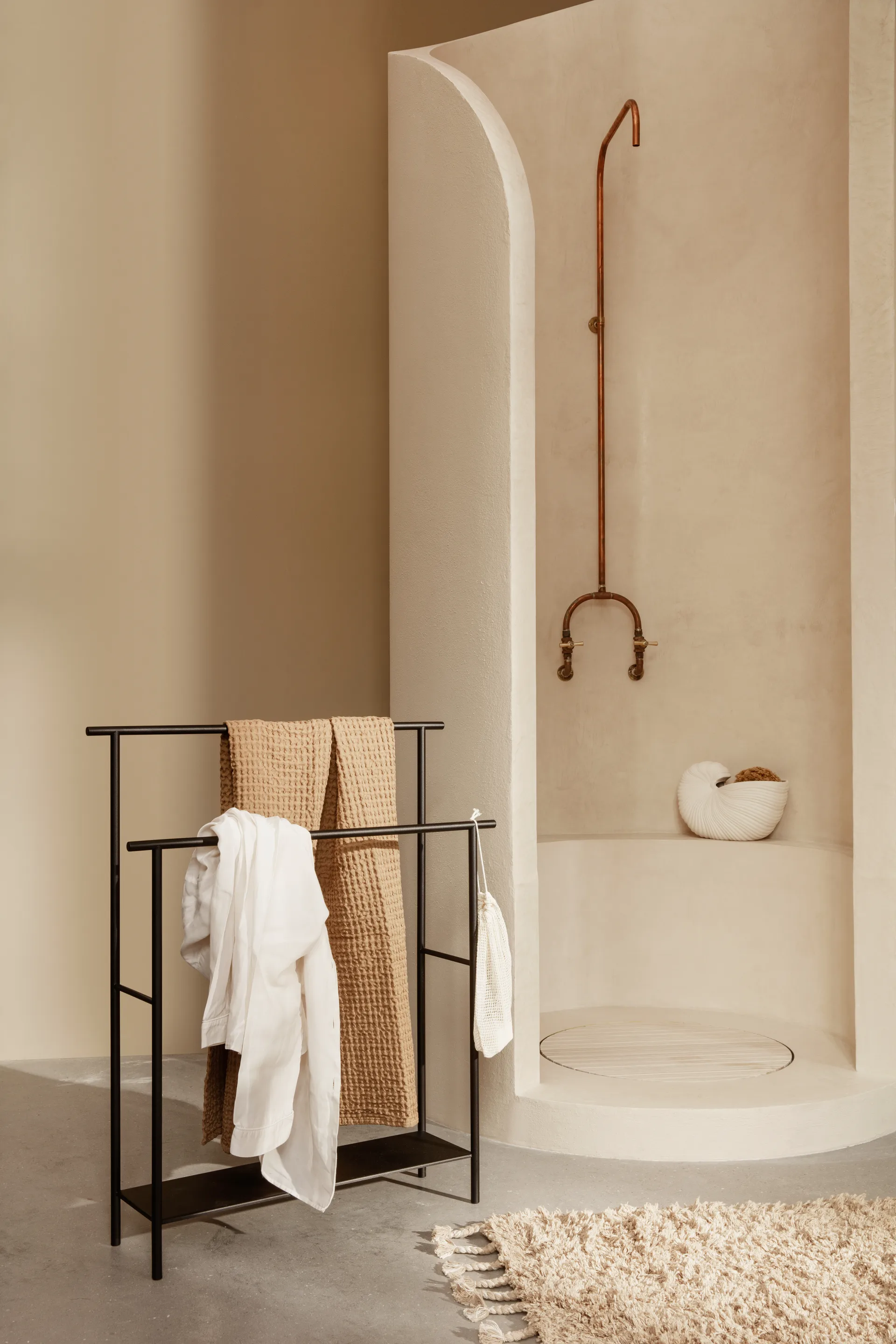 Dora handdoekhanger, Black Ferm Living