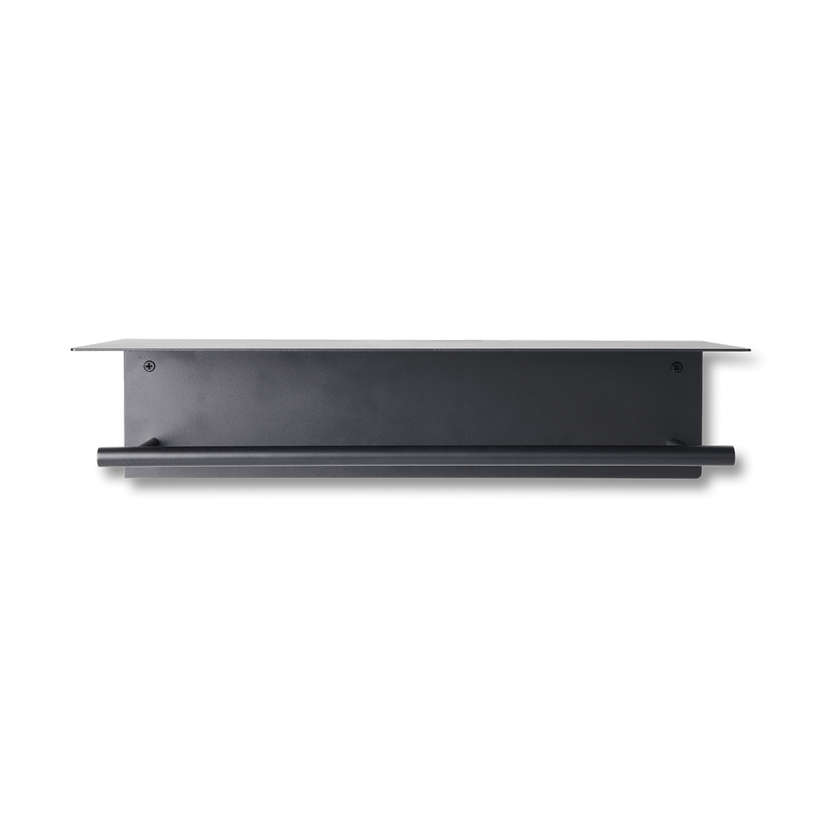 Ferm Living Dora handdoekhanger met legplank Black | Scandinavisch Interieur | Handdoekenrekken & -ringen | Zwart
