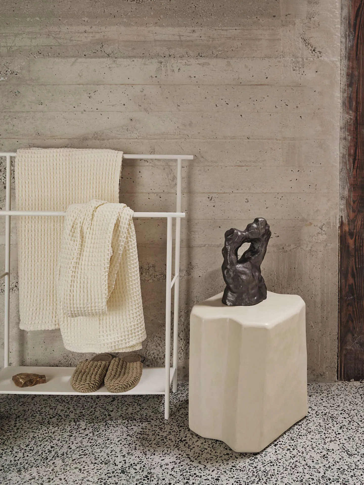 Dora handdoekhanger, White Ferm Living