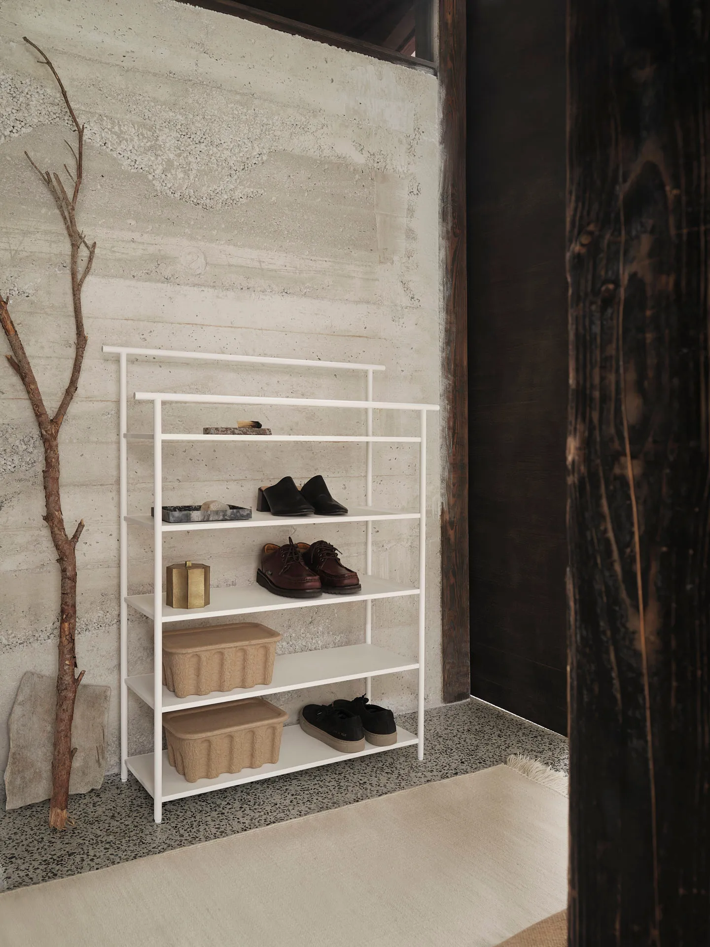 Dora staand rek, White Ferm Living