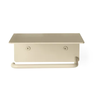 Dora toiletpapierhouder met legplank - Cashmere - Ferm Living
