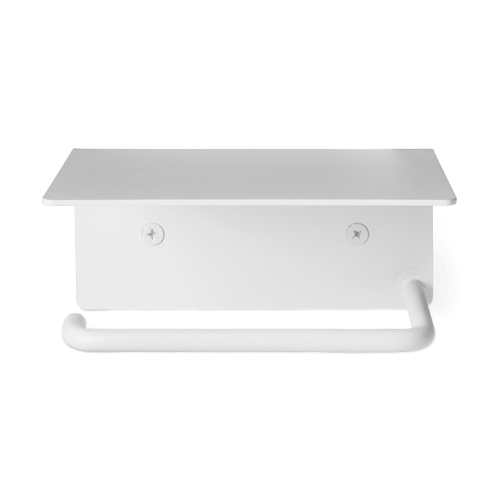 Dora toiletpapierhouder met legplank - White - Ferm Living