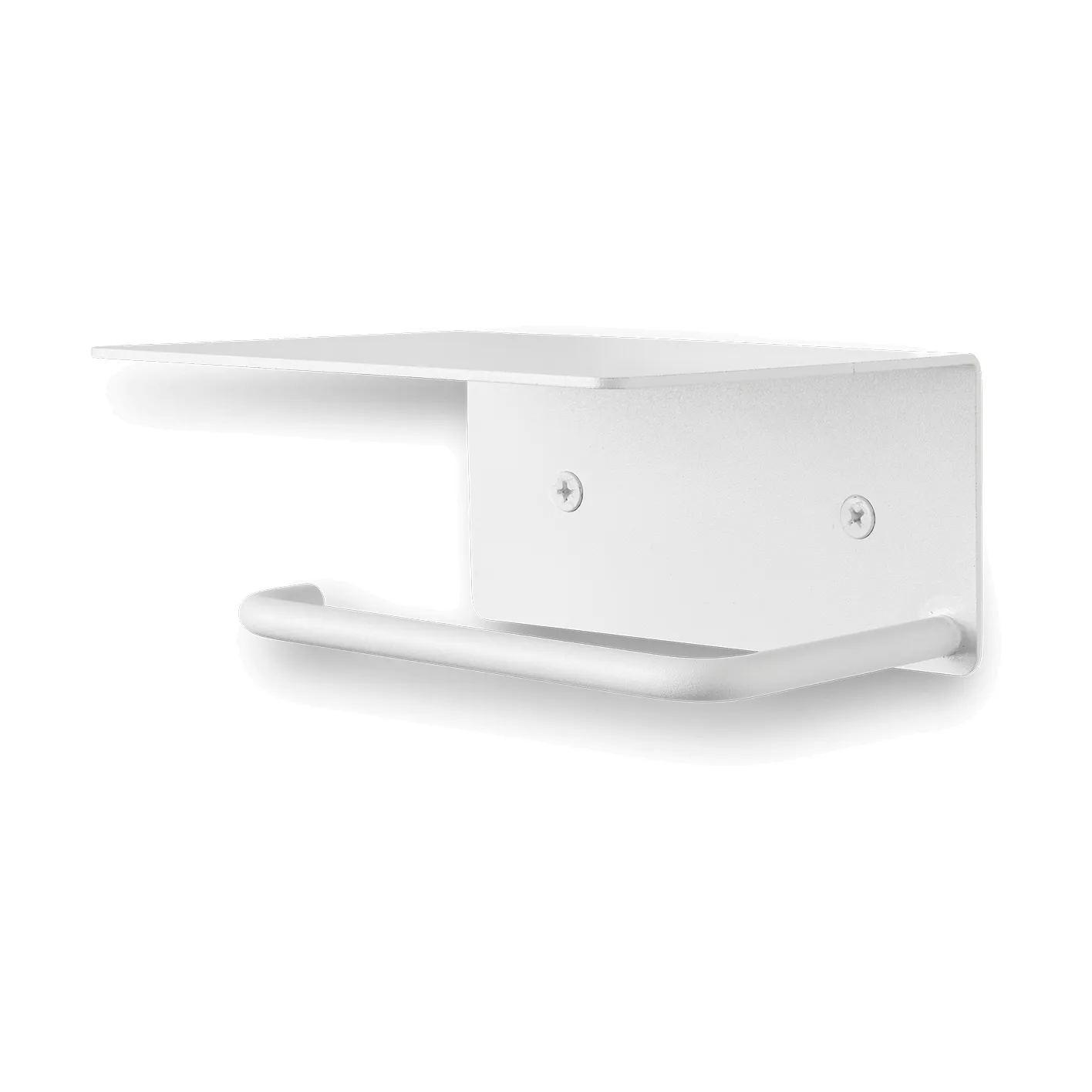 Dora toiletpapierhouder met legplank, White Ferm Living