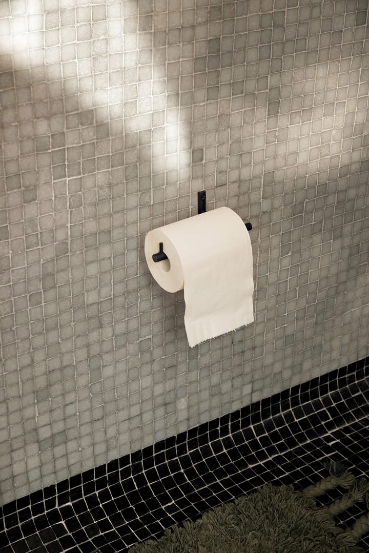 Dora toiletrolhouder, Black Ferm Living