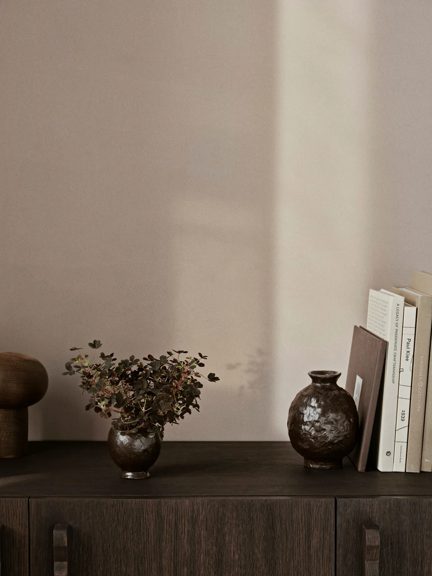 Doro vaas 16 cm, Coffee Ferm Living