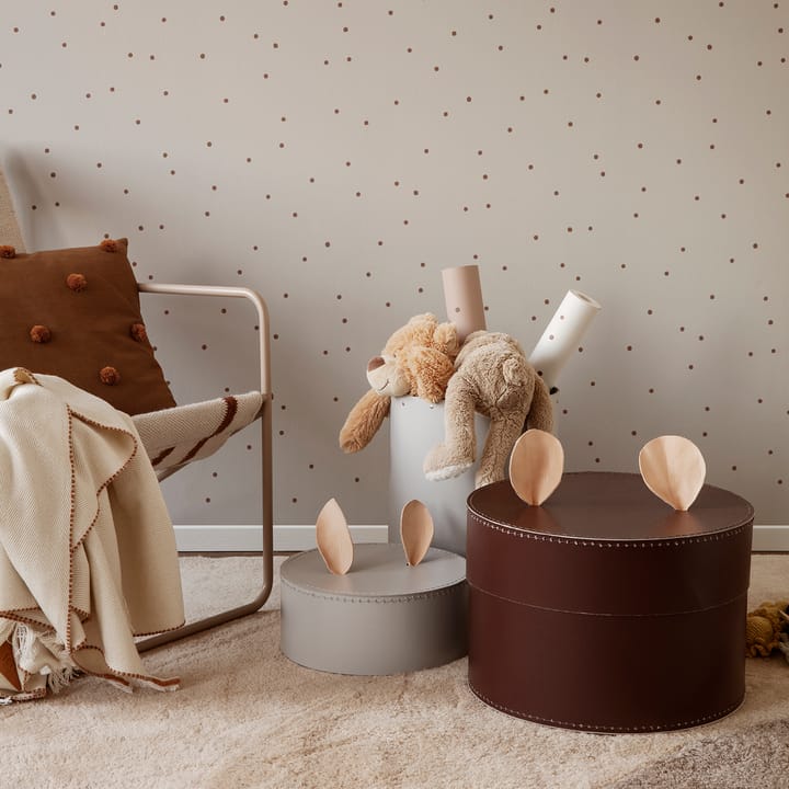 Dot kussen 50x50 cm, Sugar kelp-mustard Ferm Living