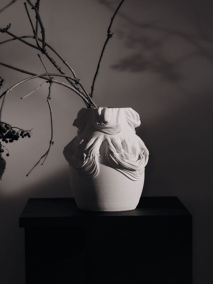 Drisca vaas 23 cm, Off-white Ferm Living