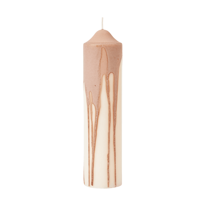 Dryp blokkaars - Beige, 20 cm - Ferm Living