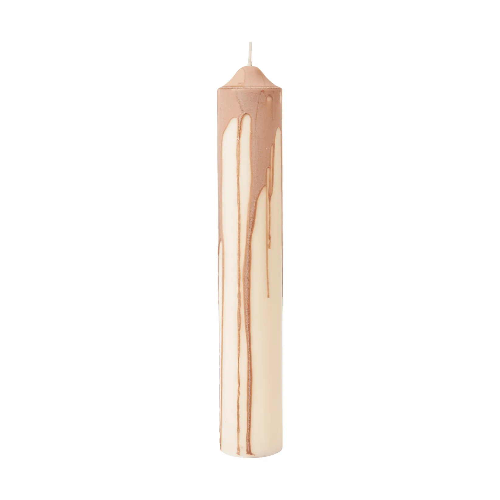 Dryp blokkaars, Beige, 30 cm Ferm Living