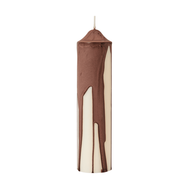 Dryp blokkaars - Dark Chocolate, 20 cm - Ferm Living