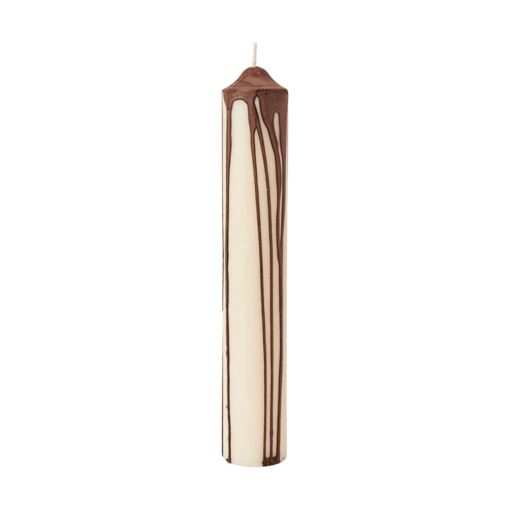 Dryp blokkaars - Dark Chocolate, 30 cm - Ferm Living