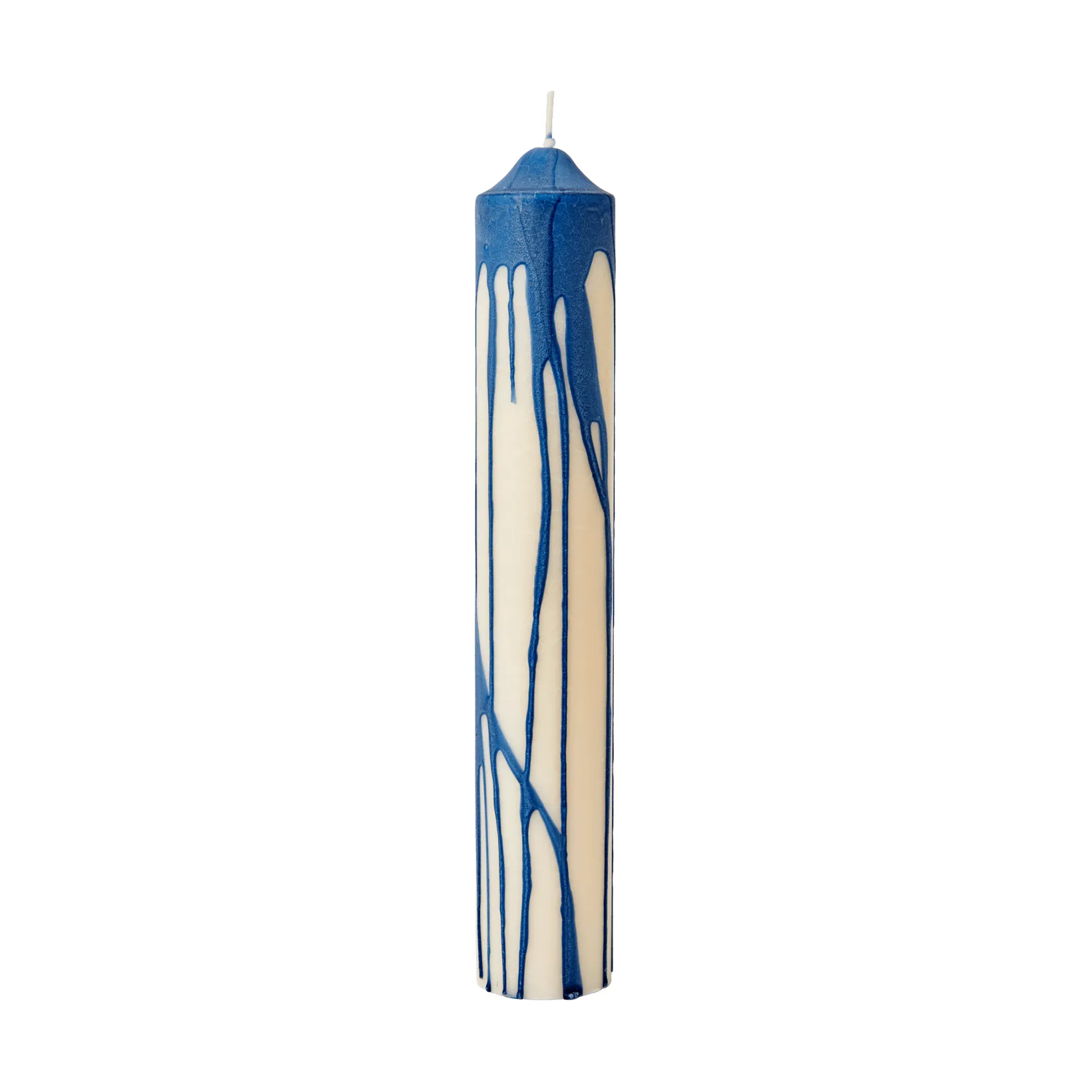 Dryp blokkaars, Deep Blue, 30 cm Ferm Living