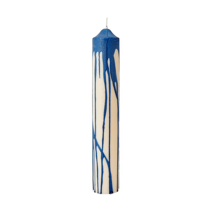 Dryp blokkaars - Deep Blue, 30 cm - Ferm Living