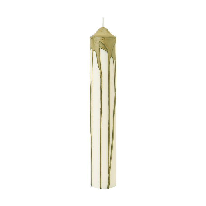 Dryp blokkaars - Olive Green, 30 cm - Ferm Living