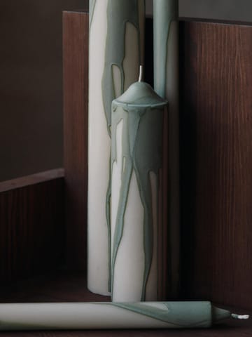 Dryp blokkaars - Tea Green, 30 cm - Ferm Living
