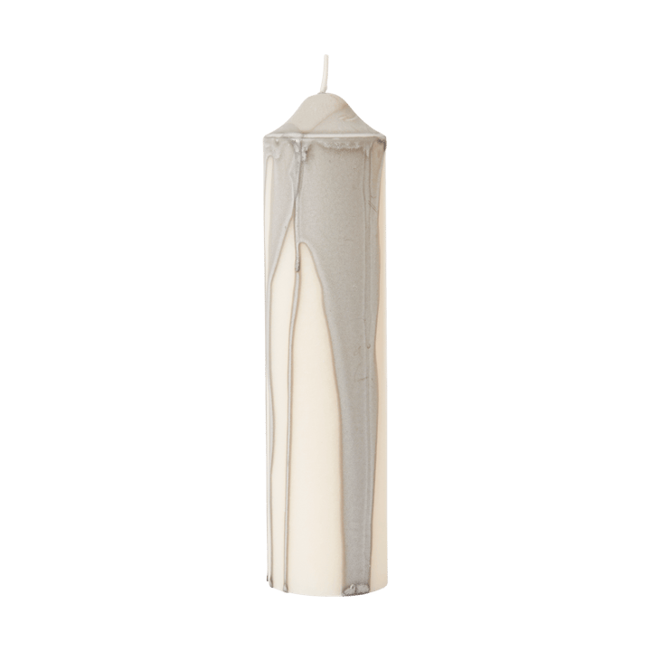 Dryp blokkaars - Warm Grey, 20 cm - Ferm Living