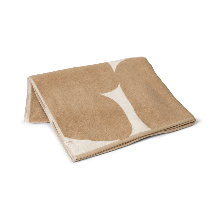 Ebb badlaken 100x150 cm - Sand, off-white - Ferm Living